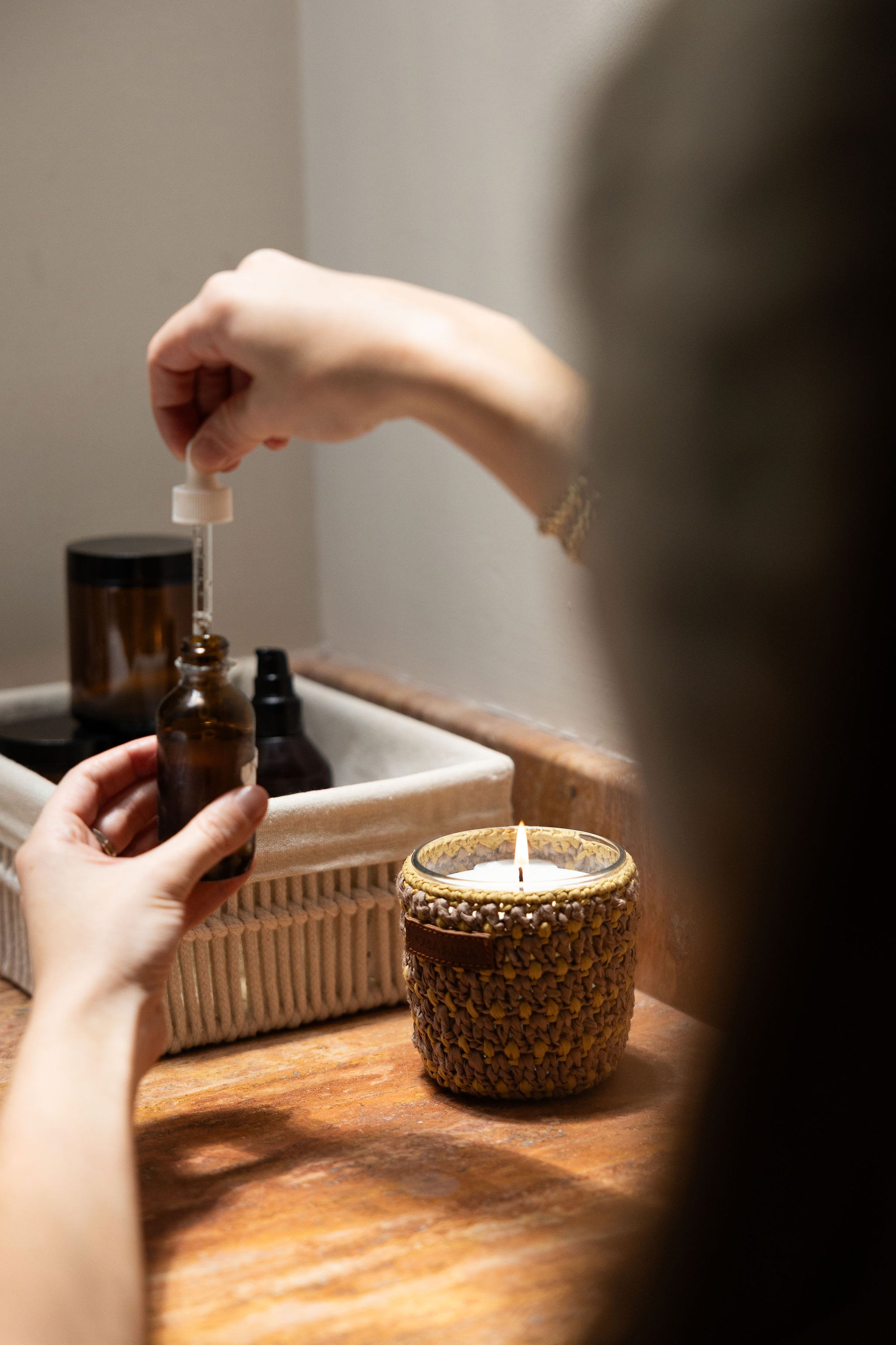 Rafia color amarillo