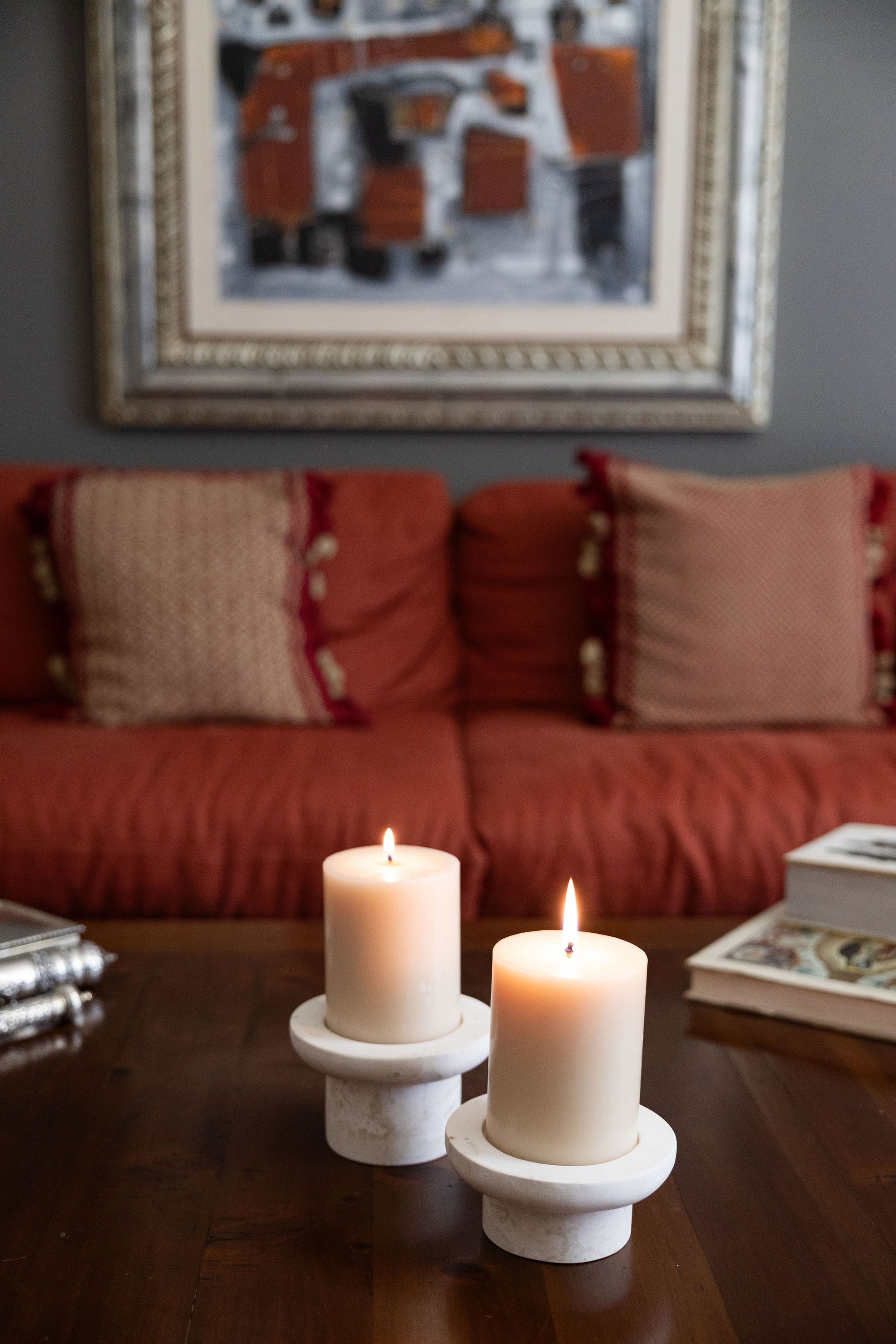 Juego de Porta Cirios