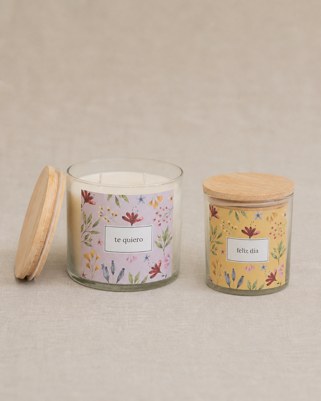 Velas duo (400g y 230g)