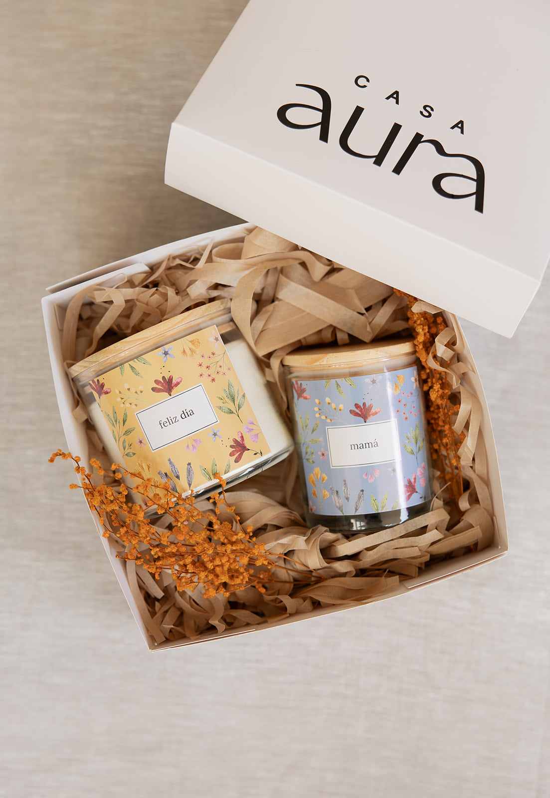 Velas duo (400g y 230g)