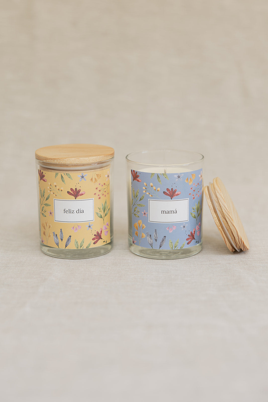 Set de 2 velas (230g c/u)